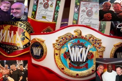 WKN Boss Mr Stephane Cabrera sent a message to the World that he will be in Belfast on September 12th 2021 to support #BillyMurray and his #KnockdownLockdown.  #JohnnySwiftSmith and the team replied by sending their own message back.