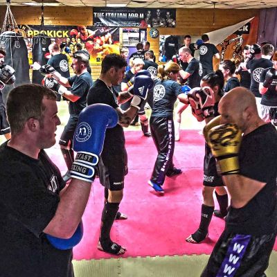 Action on the 3rd Week of ProKick's Sparring class 17th JAN 2018