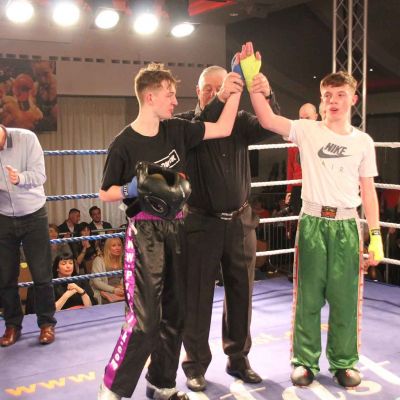 Joshua Madden faced Ben Slattery and the match received a draw from the judges as they couldn't split the pair of teenagers