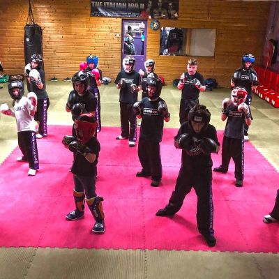 Kids Friday Class 4th May 2018 - Kids Friday sparring class were the ProKick Kids enhance their skill set 