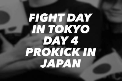 Fight Day Day 4 of ProKick Belfast In Japan. The ProKick team are in Tokyo, for the official K1 amateur kickboxing ALL Japan championships