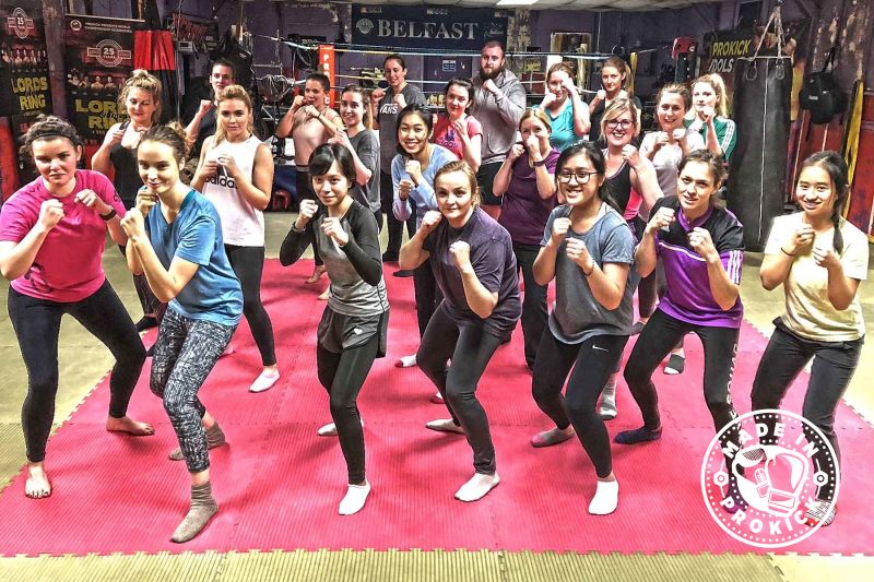 This was our second New ProKick Beginners 6week course of 2018 - and as you can see it's Girl Power at ProKick
