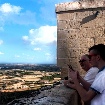 George Ferguson and Joshua Madden take in breathtaking Heights in Malta