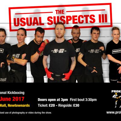 Usual Suspects 3 Fight-card
