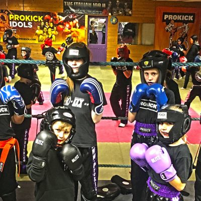 It was the third Week of the new ProKick Kid Sparring class