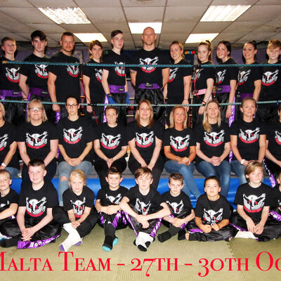 The ProKick team who will travel to Malta