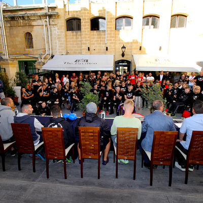 Press Conference at the Weigh-ins at the Pavilion Gastro Pup in Malta