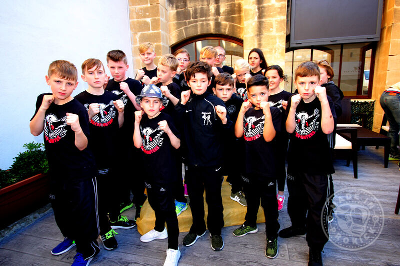 ProKick young Peacefighters from Belfast's ProKick Gym in Northern Ireland 