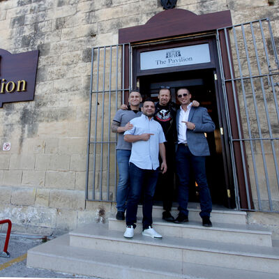 coaches ready for weigh-ins at Pavilion Malta