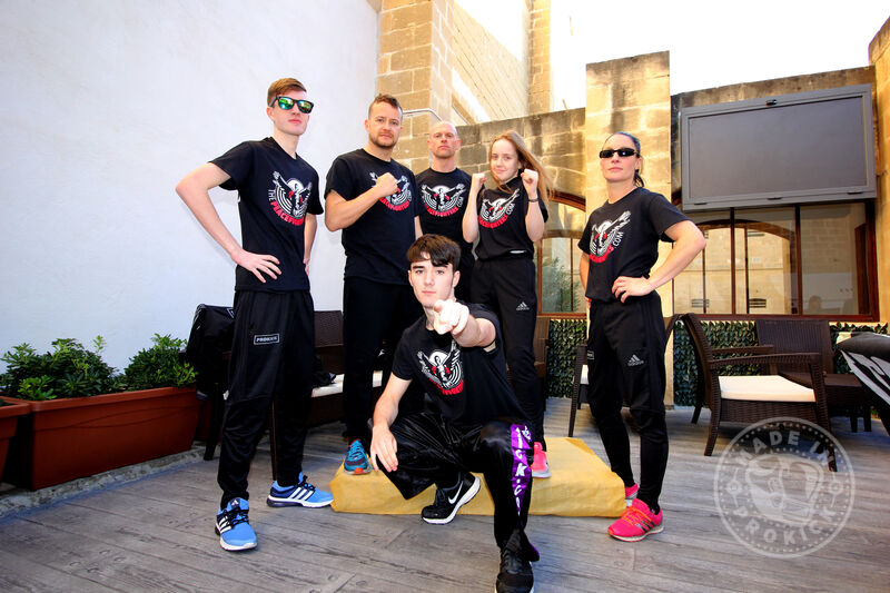 Seniors ProKick members after the weigh-ins in Malta on Friday 27th Oct 2017