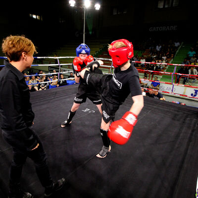 Action from the Braniff Vs Snodden demo match in Malta 