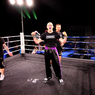 Matthew Kerr, fought under full-contact rules, this was Mathew’s first fight away from home.