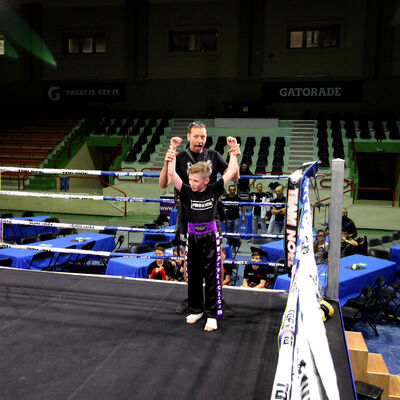 Jay Stewart after his win with Sven Farrugia (Ying Yang – Team Noel Malta)