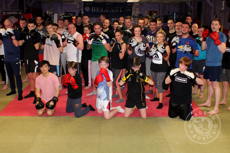 ProKick new kickboxing Beginners finish 6 weeks