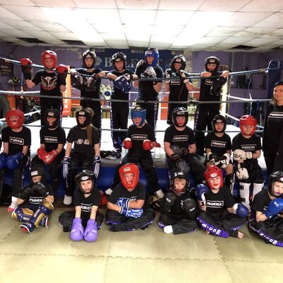 Kids Sparring class Friday 1st Dec 2017