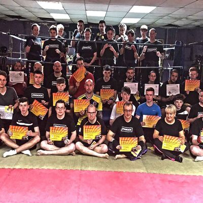 Adult ProKick Grading Group Sunday 17th DEC 2017