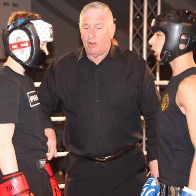 Face To Face James Braniff Vs Krill Eagan at the Stormont Hotel international kickboxing event in Belfast