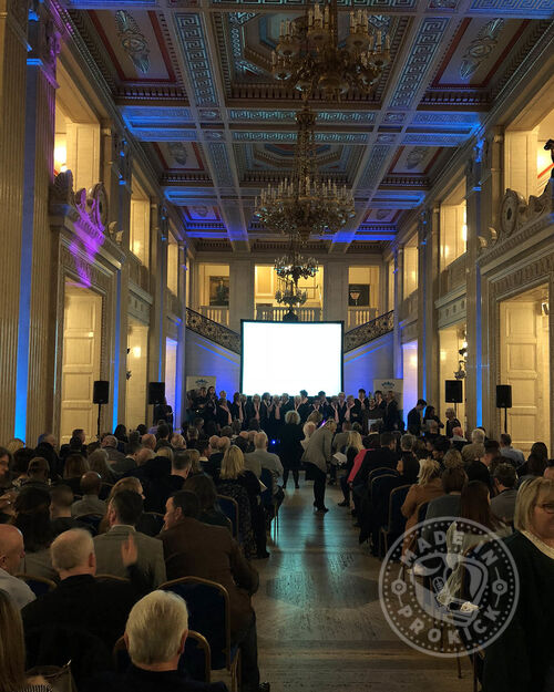 The scene was set for the Urban Villages awards at the Grand Hall Stormont 