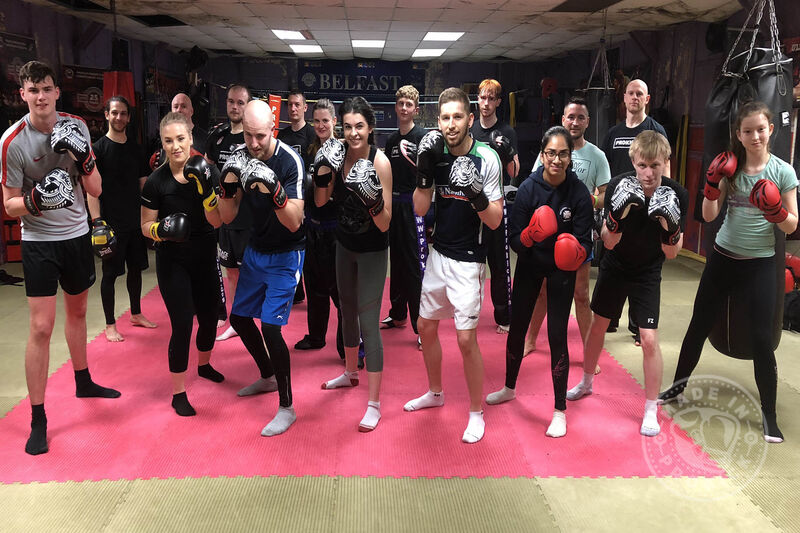 Well done you all finished 6 weeks of ProKick kickboxing on March 29th 2018