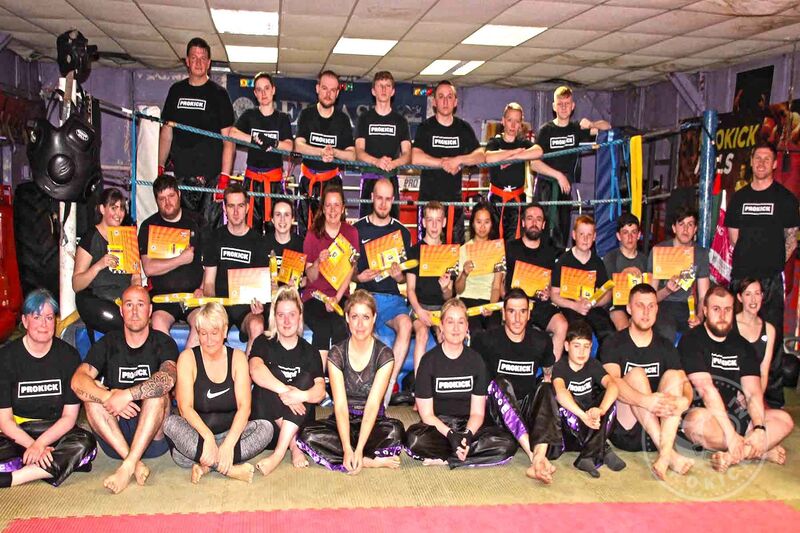 TODAY May 13th 2018 and Kickboxing enthusiasts were tested in the hope of moving to the next level at the ProKick Gym in Belfast. 