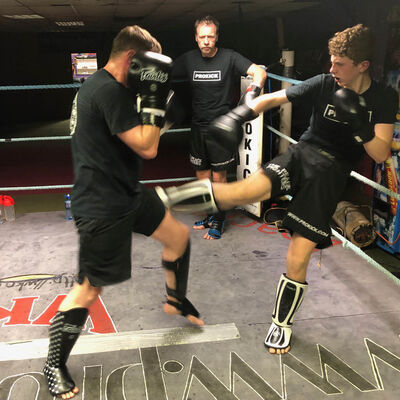 Sparring day two, 2nd Day 29th May, afternoon training for the Stormont event on the 30th June 