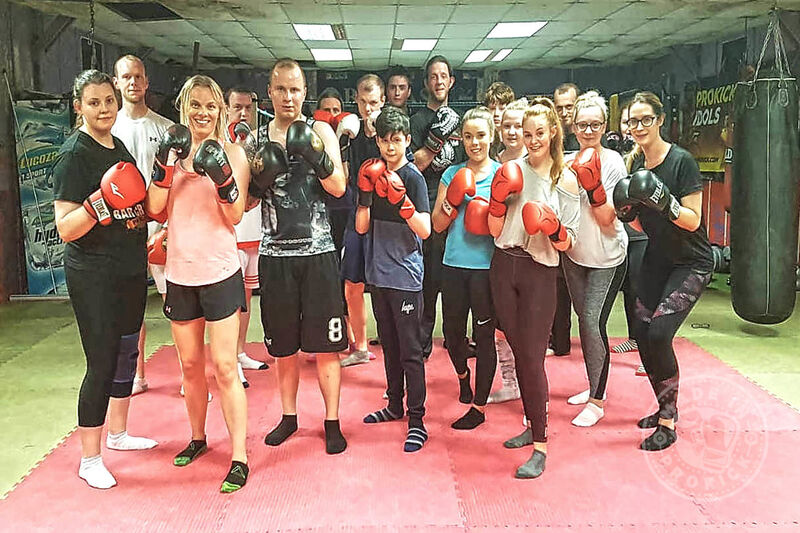 We finished ProKick kickboxing 6-Weeks beginners course on the 4th June 2018