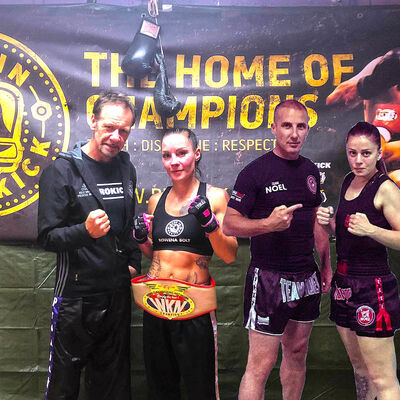 Rowena Bolt (NI) versus Diane Schembri from Malta for a WKN Title