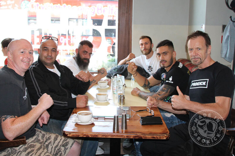 WKN Cyprus Team Arrive in Belfast Friday 29th June 2018