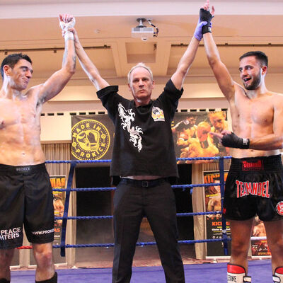 Reza & James get a draw from the judges at the Stormont hotel in Belfast 30th June