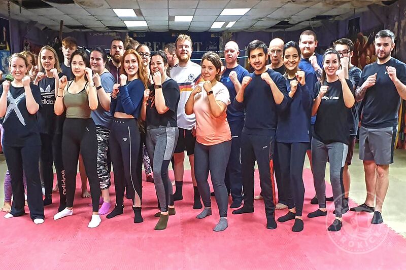 This was the THIRD new squad of wannabe kickboxers to come through the doors of ProKick in January 30th 2020.