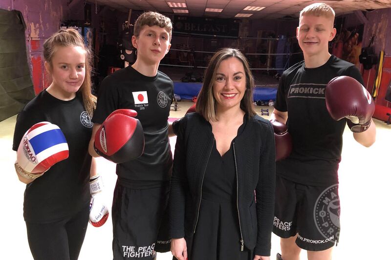 Barrister Backs Prokick Teens - Thank you Suzanne, this was much appreciated, said Coach Billy Murray who will mentor and travel with the team