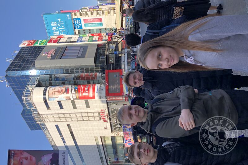 Met former ProKick fighter Mark Bird at Shinjuku Station