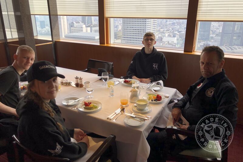 Breakfast fit for a King & Queen Park Hyatt Tokyo