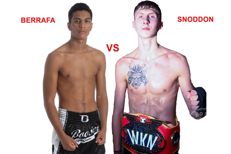 Spanish showdown for ProKick's Samurai Snoddon when he faces Berrafa from Barcelona the event is in Madrid, Spain on the 20th Feb 2022