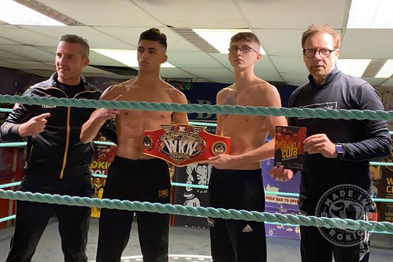 Jay Snodden Weighed in 59.5 kg and his opponent Justin Pace of Malta hit the scales at 59.6 for their 60kg International WKN championship match.