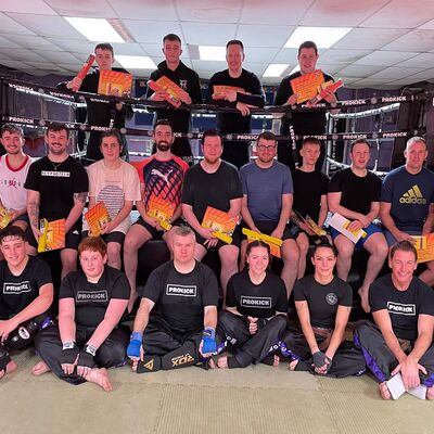 14th November 2021 was graduation day for some of the ProKick Seniors (adult) members at the ProKick Gym in Belfast.