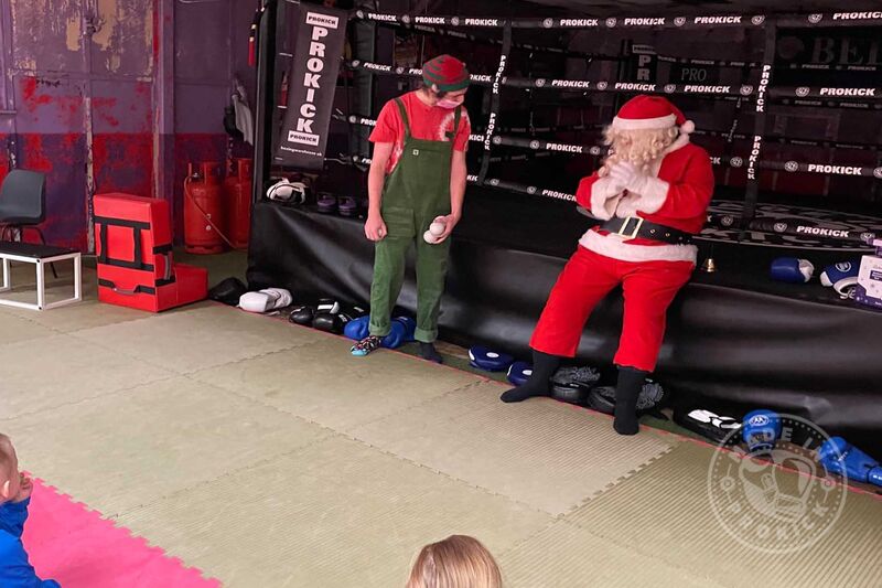 This time he brought one of his trusted helpers with him, ‘Elf’. Before Santa said goodbye he asked all the children to be in bed early for their parents on Christmas Eve.