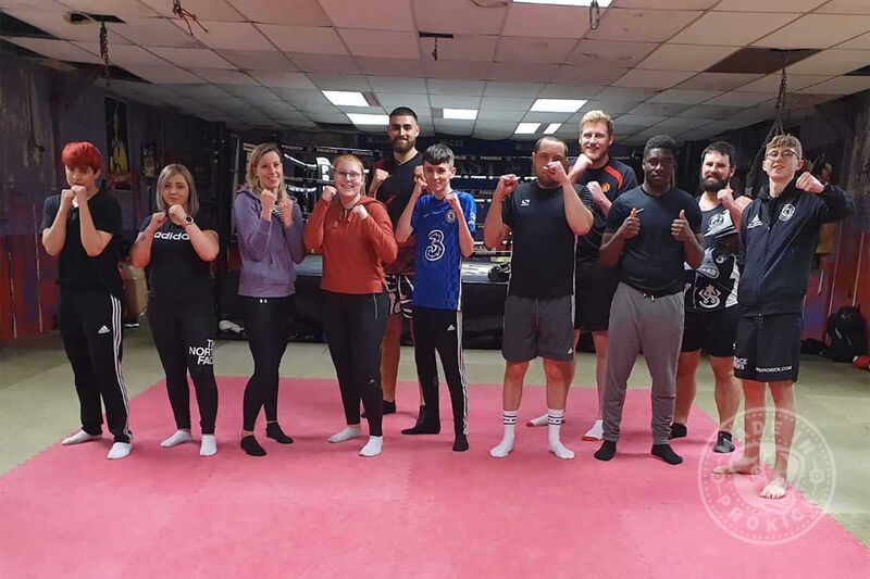 Finished 6 Week At ProKick - It all happened on Monday 6th December @ 8pm. The class were put through their paces by assistant coach, New WKN European Champion Jay Snoddon.