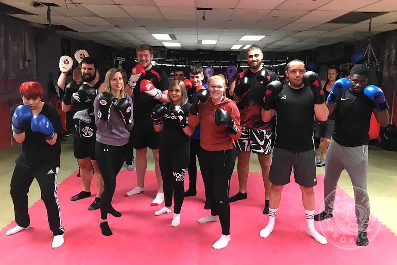 Finished 6 Week At ProKick - It all happened on Monday 6th December @ 8pm. The class were put through their paces by assistant coach, New WKN European Champion Jay Snoddon.