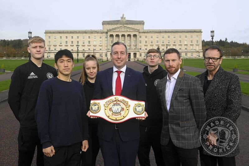 WKN team met Northern Ireland's First Minister ahead of #KnockdownLockdown tomorrow night