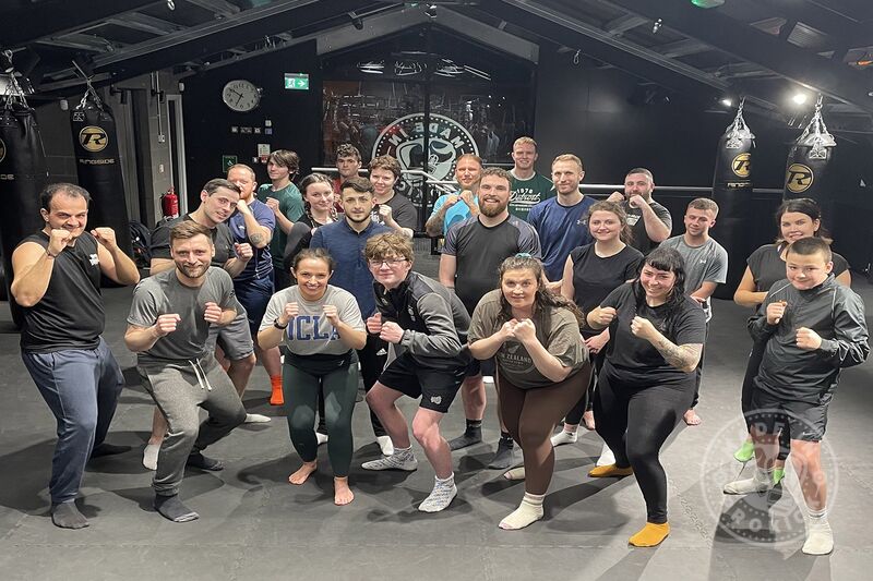 The Demand Continues for kickboxing Classes at the ProKick Kickboxing school of excellence, (Pictured) here are the new team who all started on 8th FEB 2023