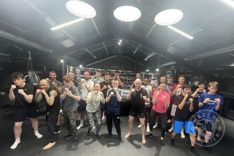 Pictured here's are the 18th latest 5-week Beginners course to kick-off at ProKick this year - Get ready for an unparalleled fitness experience in Belfast that will get you pumped and full of energy!