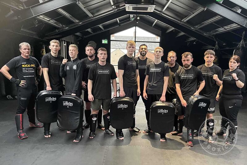 This was the last Day of Billy Murray's ProKick Kickboxing style Bootcamp. All the team finished outdoors in the cold and wet winter February morning. This type of early morning  style exercising will change your life for the better!