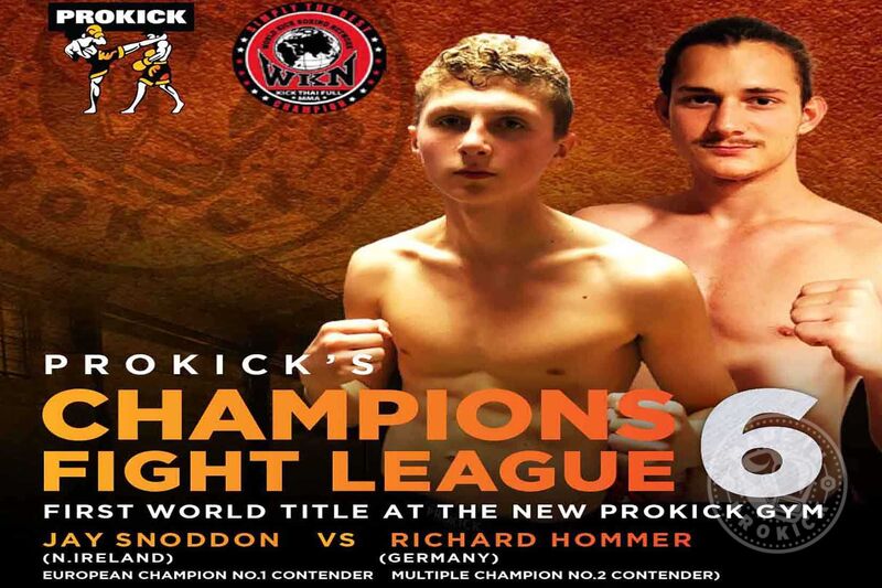 On Sunday 28th May 2023 Jay Snoddon (NI) challenges for the WKN World Featherweight Pro-Am Crown against multiple kickboxing and K1 Champion, Richard Homer (Germany).