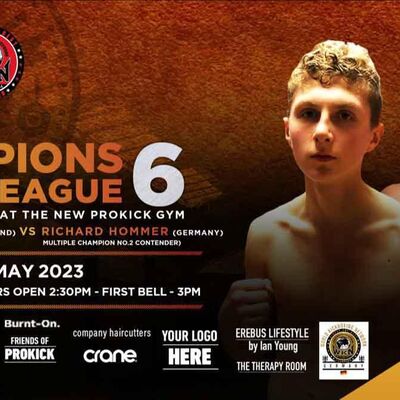 Main Event: WKN Pro/Am K1 Featherweight World Title 60.3kg. 5x2 Mins Jay Snoddon, Belfast N,Ireland Vs Richard Homer, Hamburg Germany.