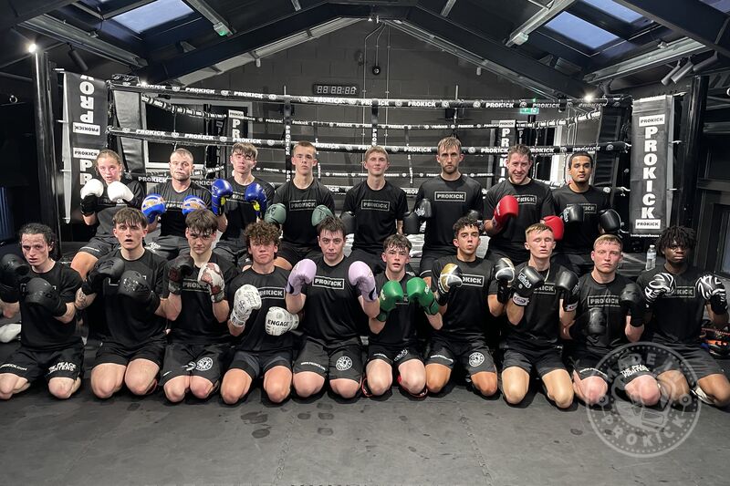 Presenting our talented Rookie team, set to embark on their thrilling debut at the prestigious ProKick gym's fight venue on December 10th. Join us at Laburnum St, Belfast.