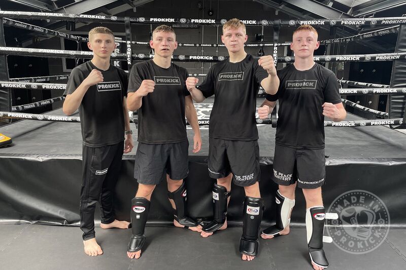 Meet our Fab-Four! They're geared up and in Cyprus for today's WKN event this Sunday August 6th. From left to right: Jay Snoddon, Dan Braniff, James Braniff, and the youngest Braniff, Adam.