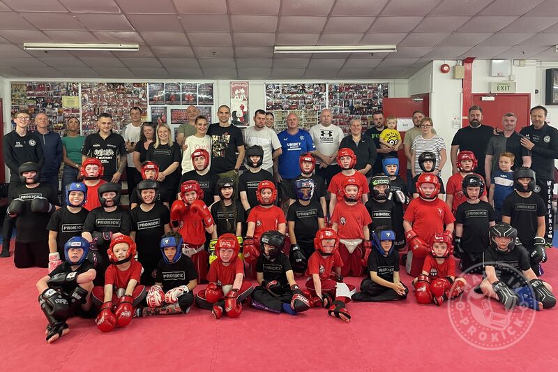 A huge shout-out and thanks to Sensei Snoddy and his Champions Kickboxing Club for making this event possible! Let's not forget to give a round of applause to all the parents who chauffeured the little fighters to Larne.