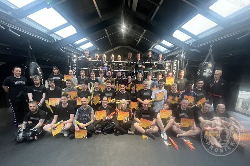 On Saturday, December 23, 2023, the 'Le Grande Grading' marked the final kickboxing exam of the year. The event started at 10am with the ProKick Kids grading, which was completed before midday. The adults then had their turn from 12pm to 4pm.