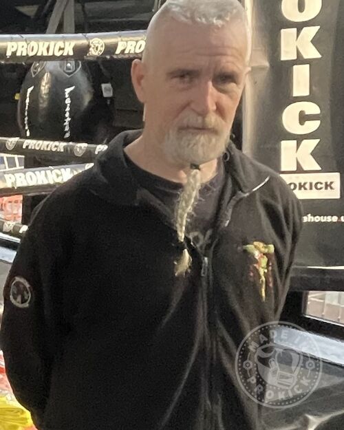 Sensei Gary McAllister, one of the founders of the N,Ireland Tai-Jutsu Assoc, and a 7th Dan.​ Was special guest instructor at the ProKick grading today